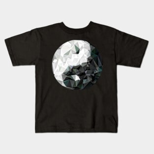 Yin yang Contour Kids T-Shirt